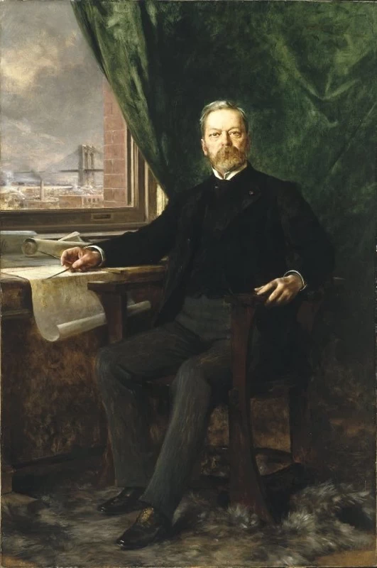 Théobald Chartran-90-Ritratto di Washington A. Roebling - Brooklyn Museum, New York